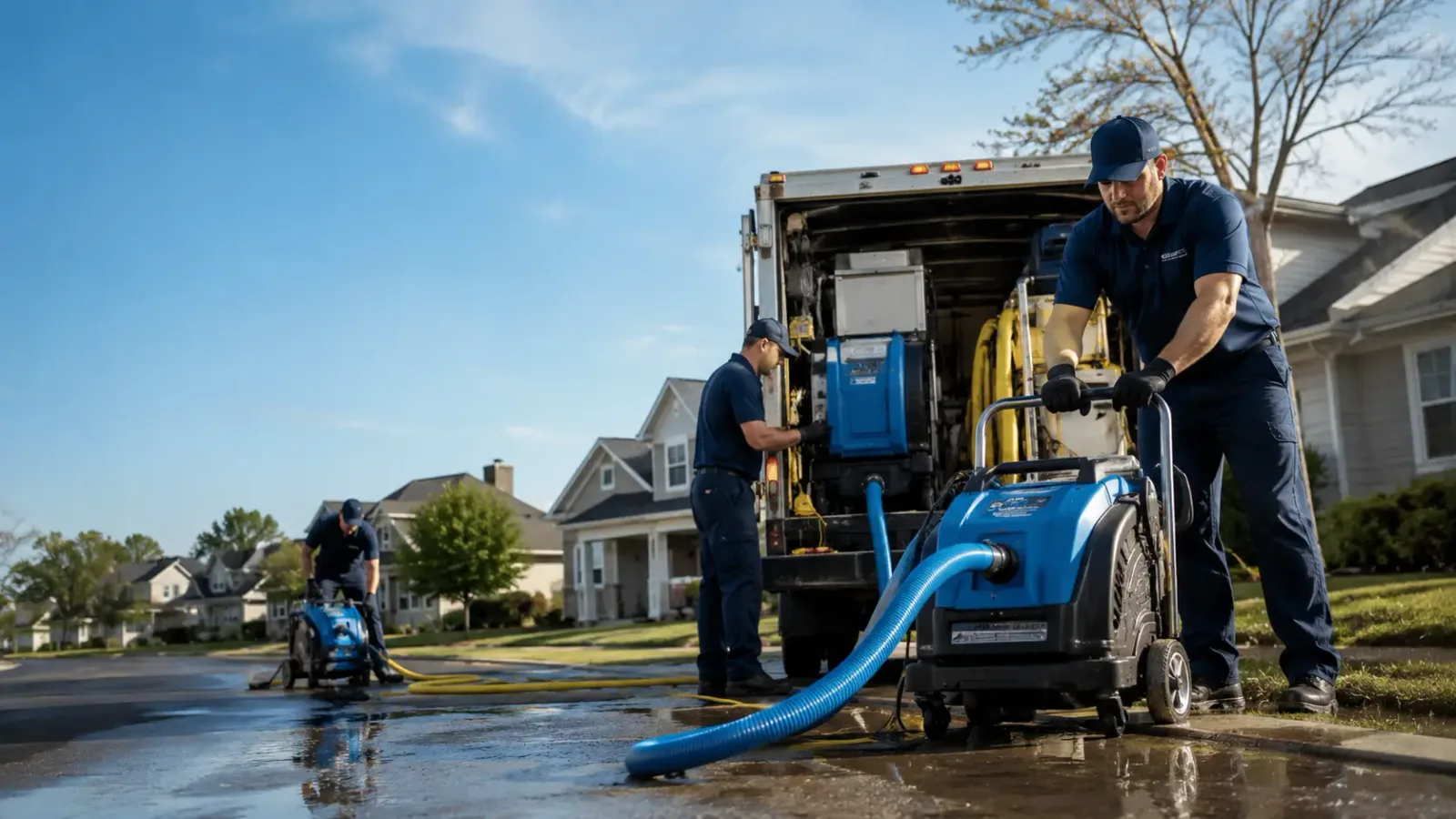 Flood Damage Cleanup in Clarington, OH